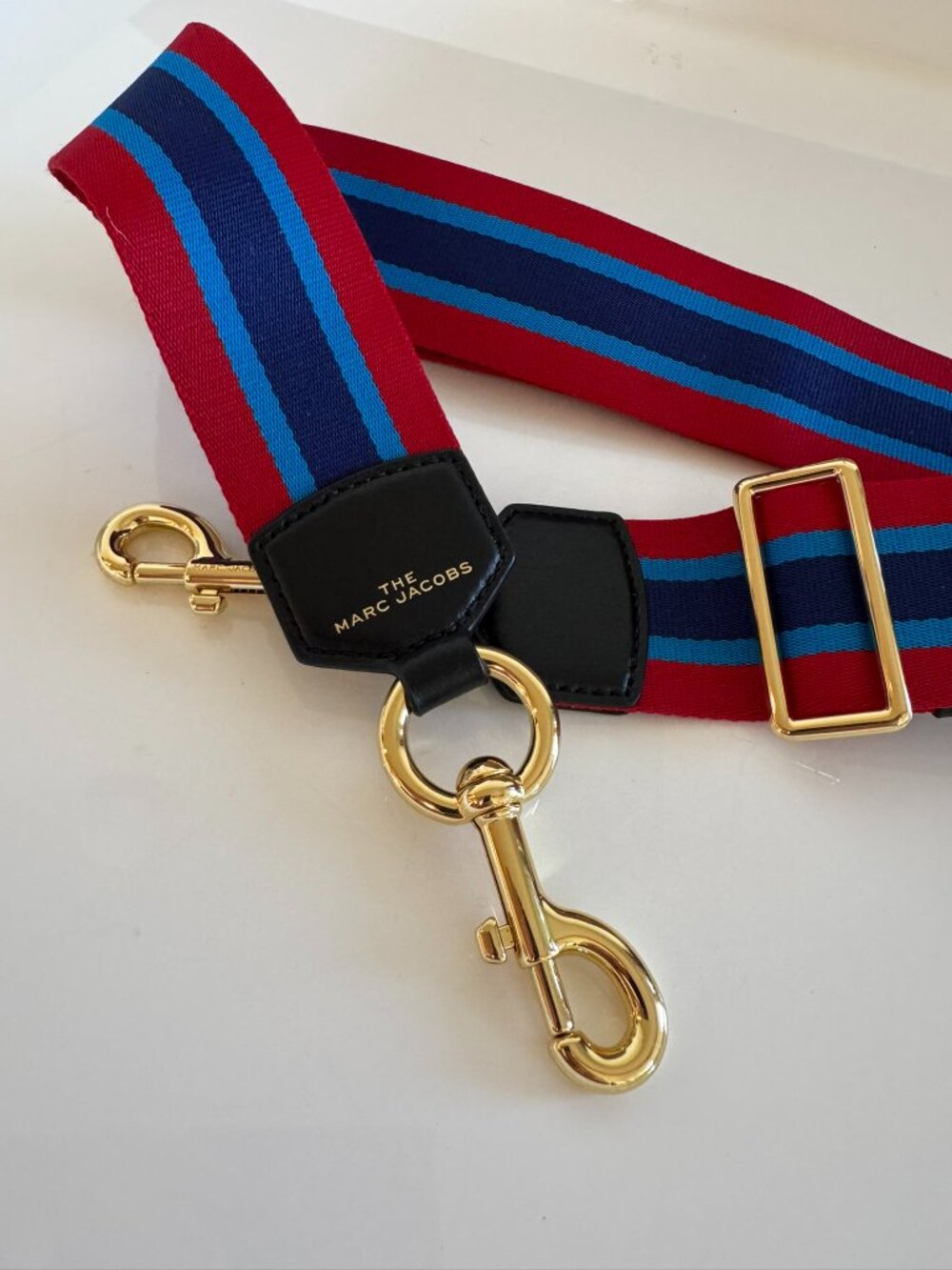 MARC JACOBS Sport Stripe Webbing Bag Strap - Picture 3 of 9